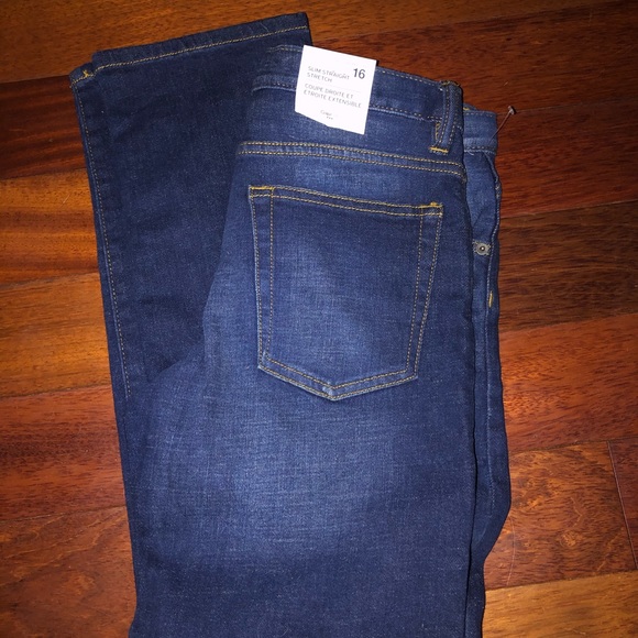 Gap Kids Slim Straight Stretch 16 - Picture 3 of 3